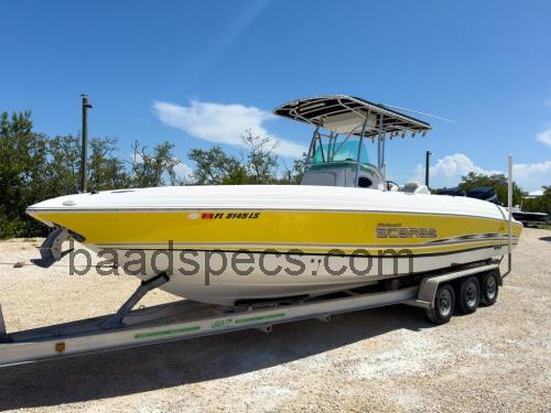 Wellcraft Scarab 29 anmeldelser og tekniske specifikationer